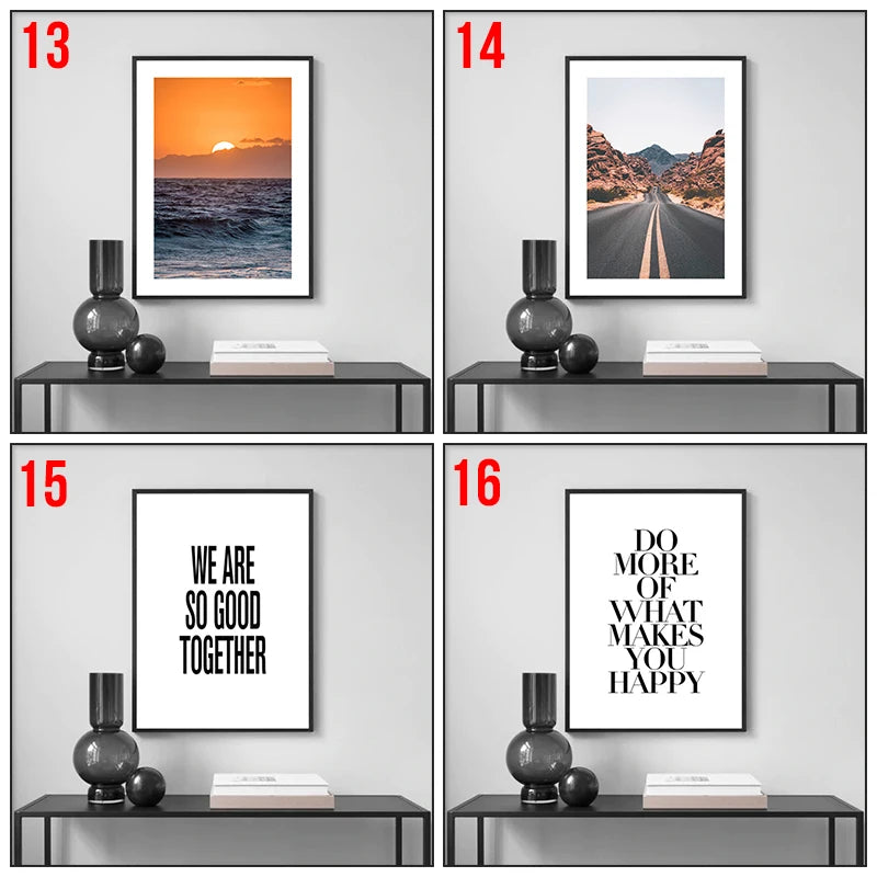 Motivational Poster Nature and Travel Themed