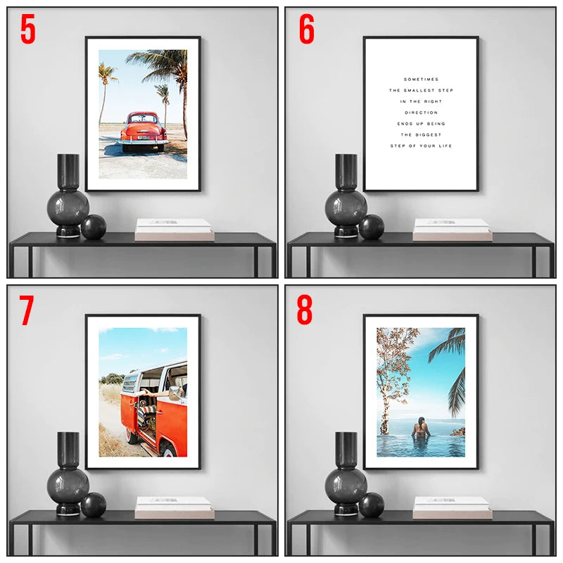Motivational Poster Nature and Travel Themed