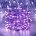 Battery-Powered Copper Wire String Lights