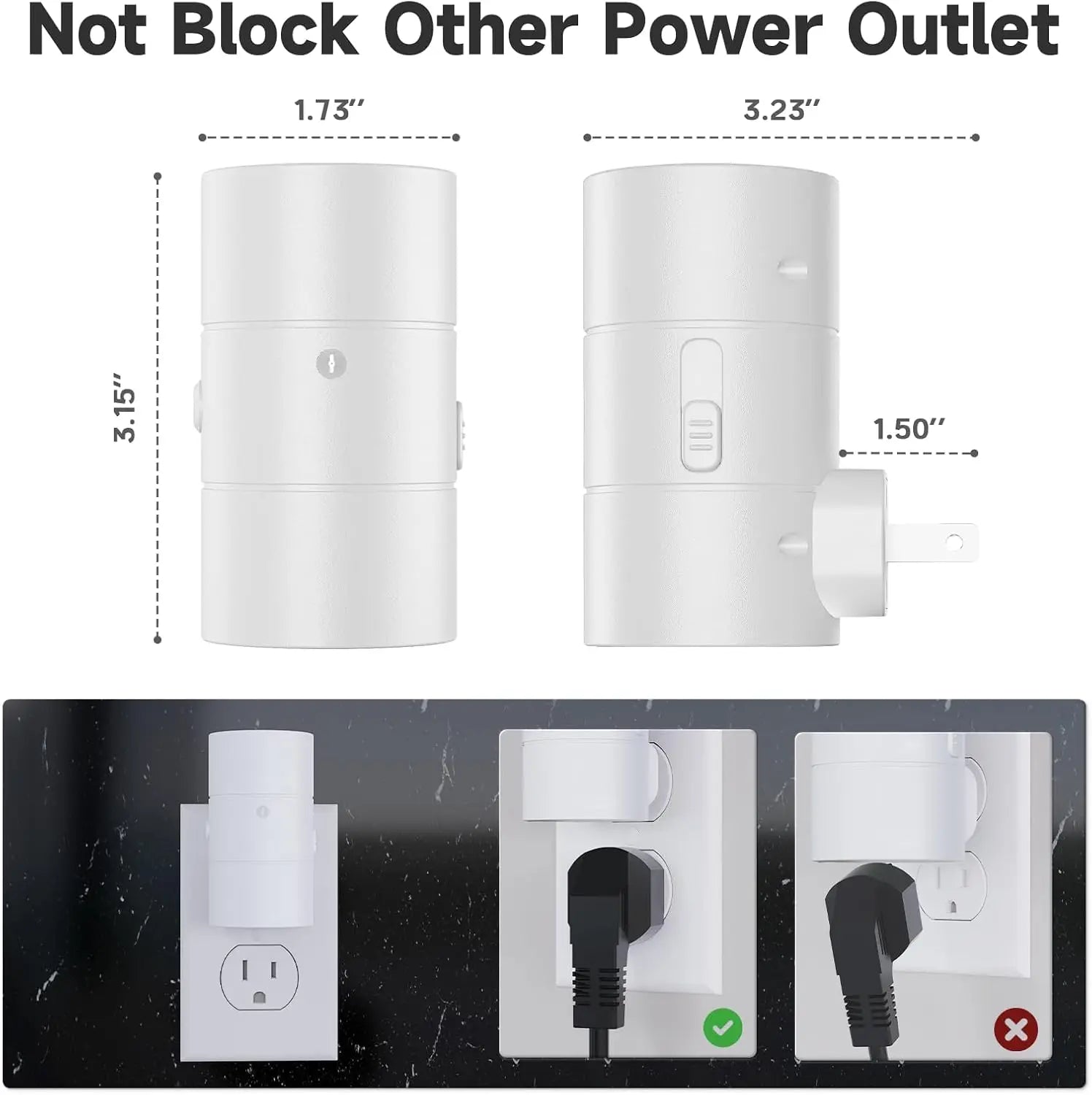 Plug-In LED Night Light with Dusk-to-Dawn Sensor